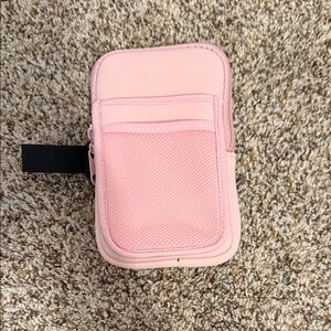 Pink Mini Crossbody Bag goes around a Stanley 30 to 40 oz fits